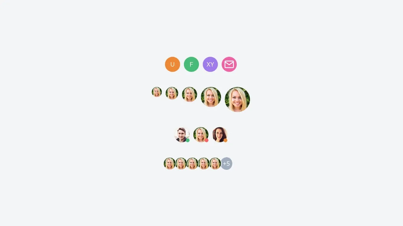 Tailwind Avatars - avatars