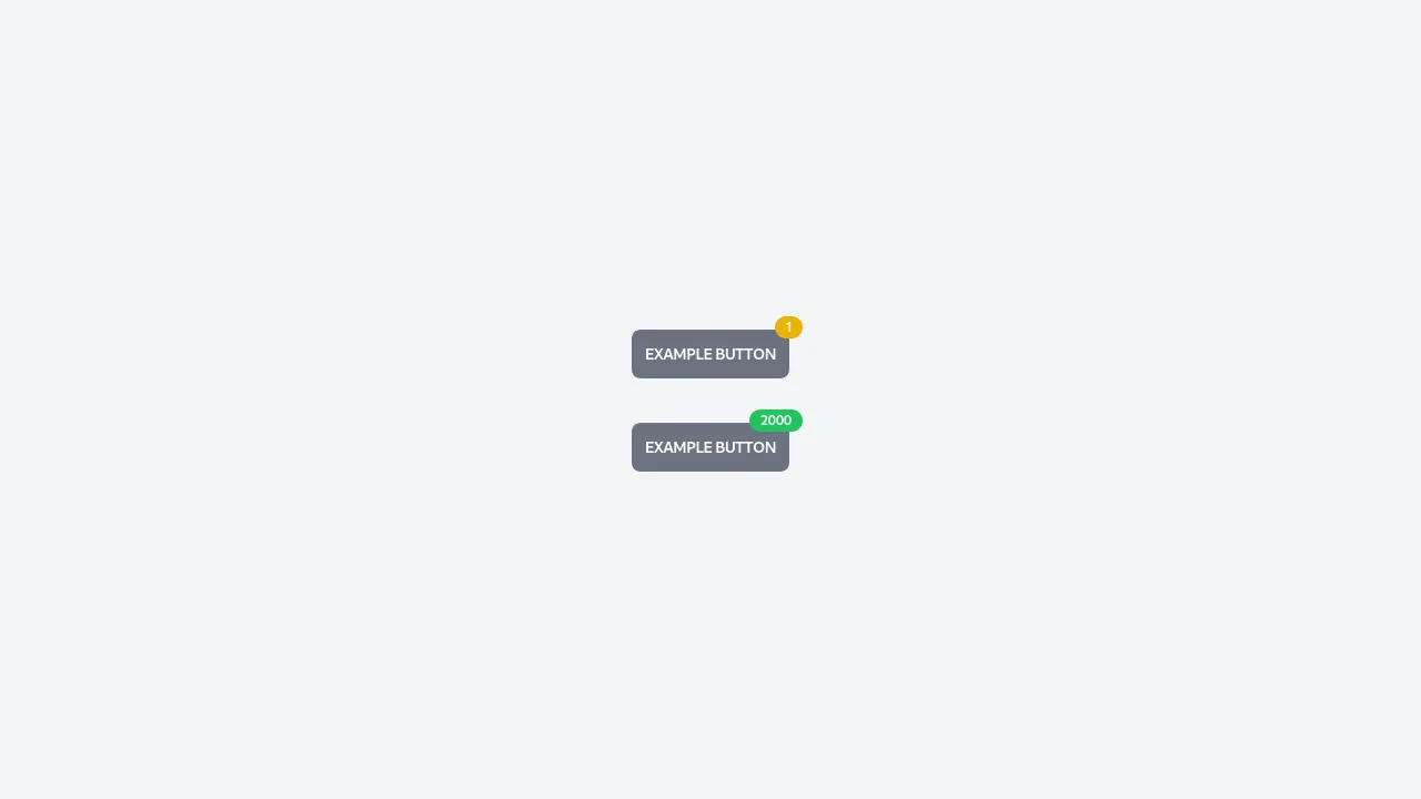Tailwind badged-buttons