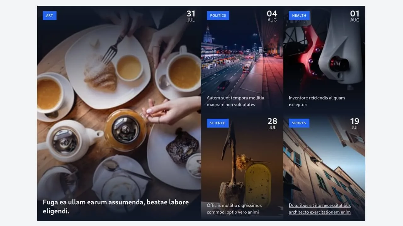 gallery grid layout responsive