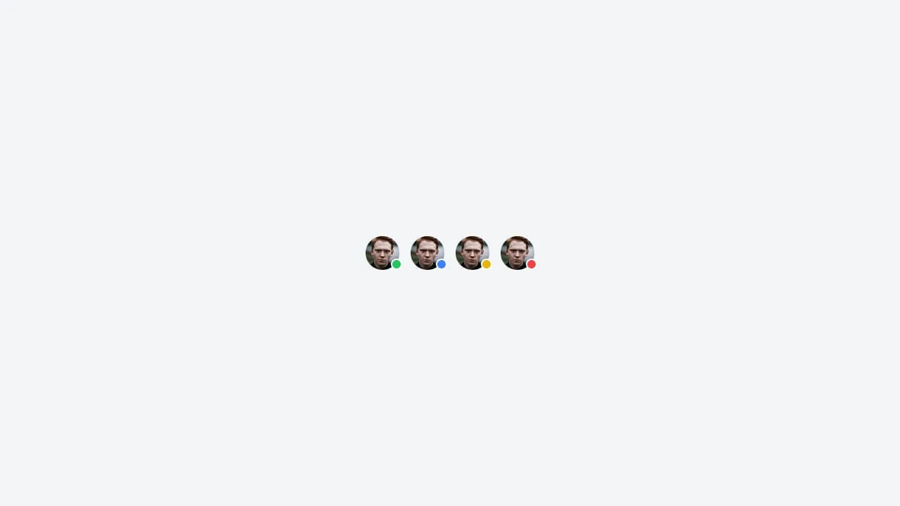 Tailwind Avatars - tailwind-css-avatar-round-with-status