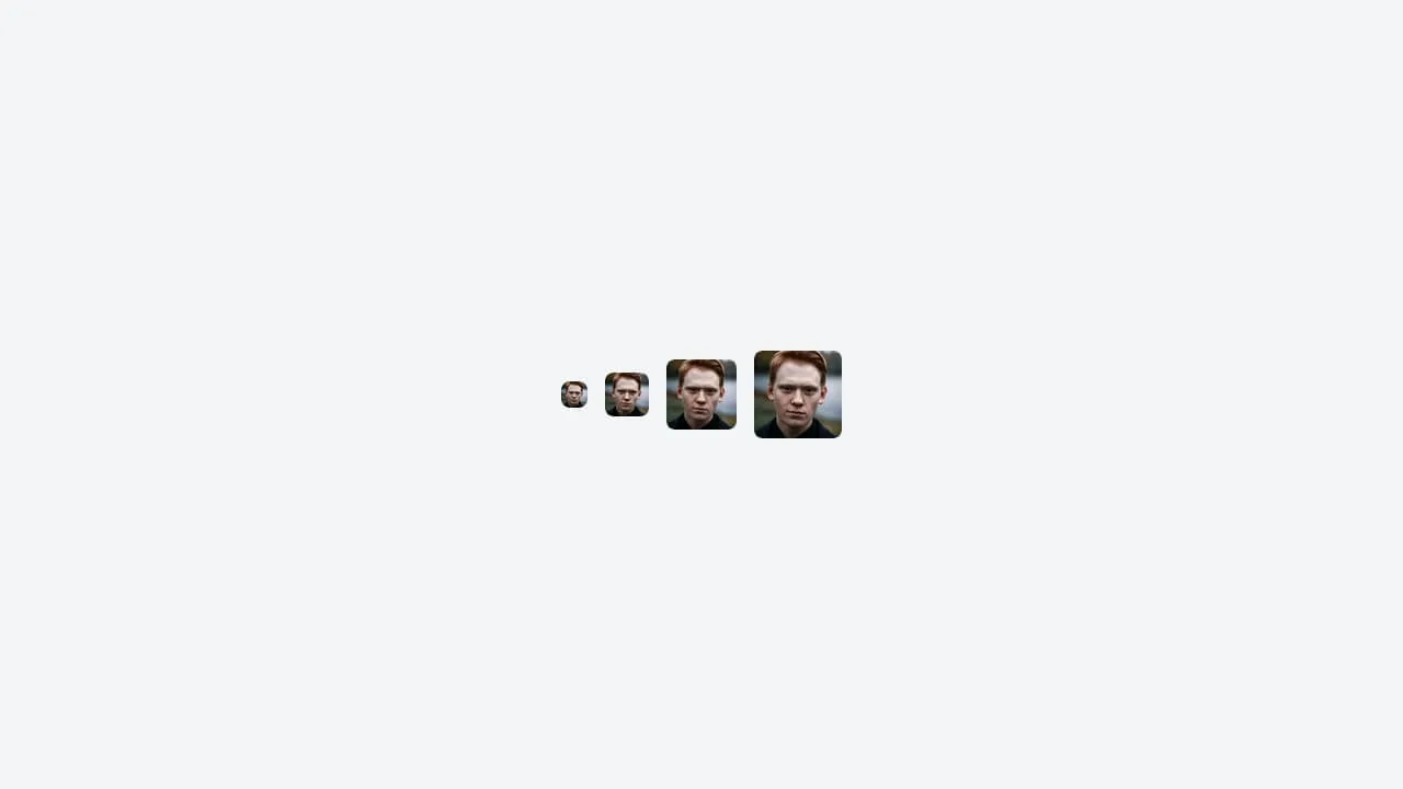 Tailwind Avatars - tailwind-css-basic-user-avatar-square