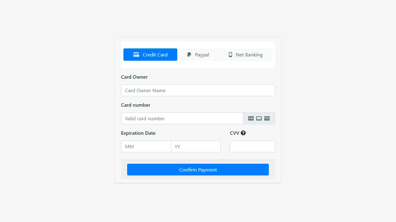 bootstrap-4-payment-form-with-three-different-payment-options