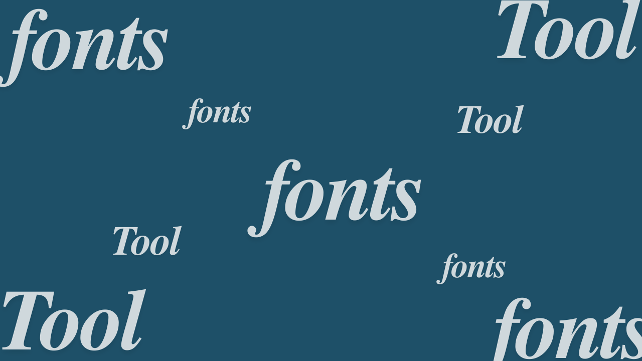 Responsive Font Generator