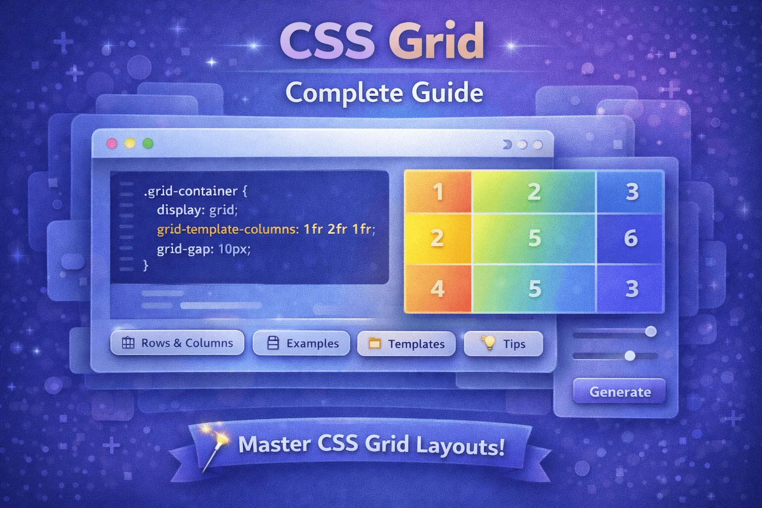 CSS Grid Layout & Generator