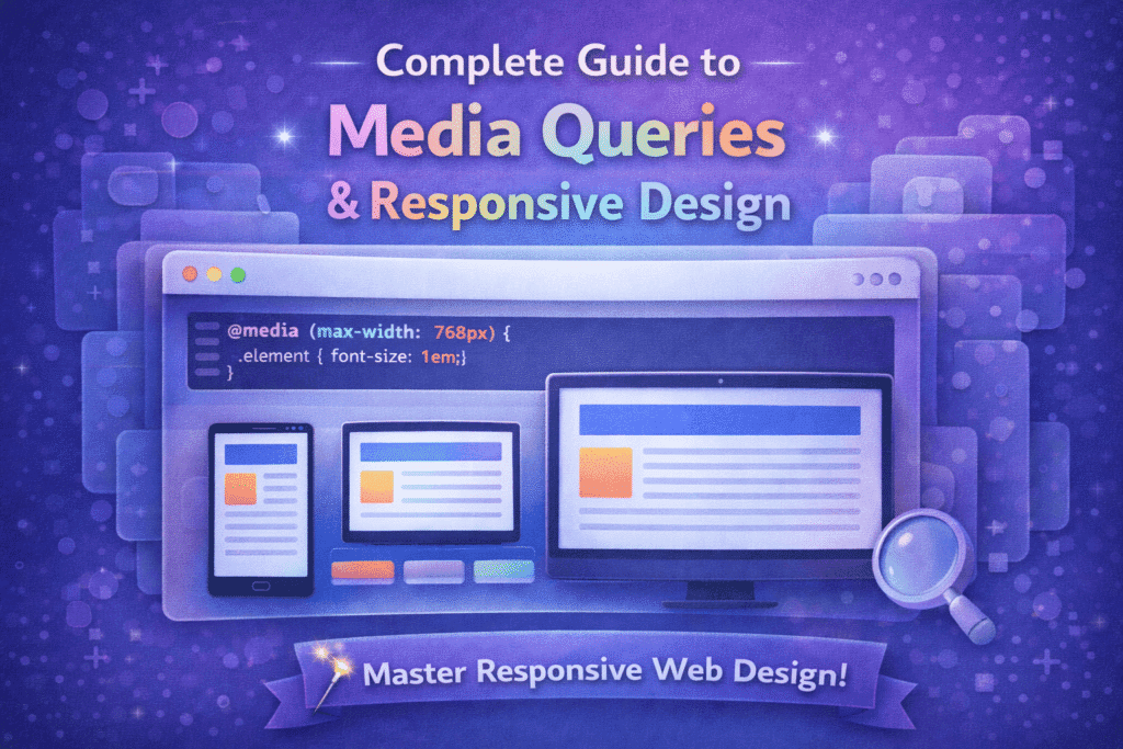 Complete Guide to Media Queries & Responsive Design - Frontend Hack